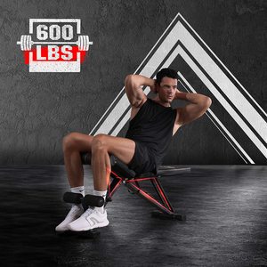 Iunnds sản phẩm xu hướng mới tập thể dục huấn luyện viên đa chức năng thương mại có thể điều chỉnh băng ghế tập thể dục tập thể dục có thể điều chỉnh trọng lượng băng ghế dự bị - Product Image 4