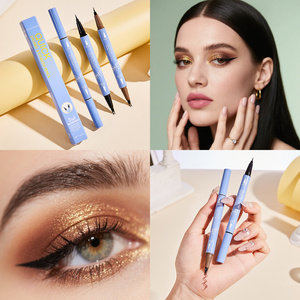 Waterproof Long-Lasting 2-Color 2-Fork Eyebrow & Eyeliner Pencil Powder 3D Non-Smudge for Beginners - Product Image 5