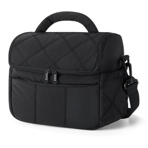 Sacs à lunch isothermes personnalisés avec logo pour femmes, boîte à lunch matelassée mignonne, sacs isothermes légers et rembourrés imperméables pour le travail - Product Image 5