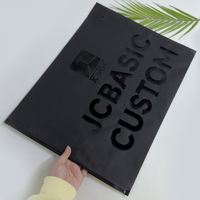 Sacs d'Emballage Personnalisés en Plastique Biodégradable Mat/Givré, Sacs Vêtements T-Shirt Maillots de Bain à Fermeture Éclair avec Logo