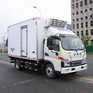 Camion frigorifique hybride 4x2 pour le transport de viande - Camion frigorifique avec boîte de stockage à froid, autonomie WLTC de 1000 km, batterie de 30 kWh - Devis usine - Product Image 3
