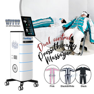 Máquina de presoterapia profesional para drenaje linfático, masaje adelgazante <span class=keywords><strong>y</strong></span> desintoxicante con presión de aire para <span class=keywords><strong>piernas</strong></span> <span class=keywords><strong>y</strong></span> cuerpo completo. - Product Image 1