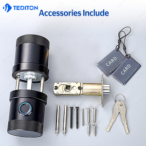 Tediton Smart <strong>Door</strong> <strong>Knob</strong> with App <strong>Door</strong> Lock Brass <strong>Copper</strong> Bedroom Hotel Lock Electronic Hotel <strong>Door</strong> Lock Electronic Best - Product Image 5