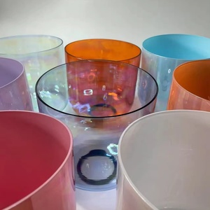 Alquimia <span class=keywords><strong>Color</strong></span> cósmico Crisol de cuarzo Sonido Curación Cuencos Cantores de cristal