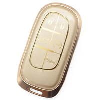 Coque de protection en TPU pour clé de voiture à 5 boutons, télécommande sans clé, accessoires pour clé de voiture, vente en gros