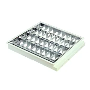 Recessed mounted luminaire fluorescent T8 4*18W