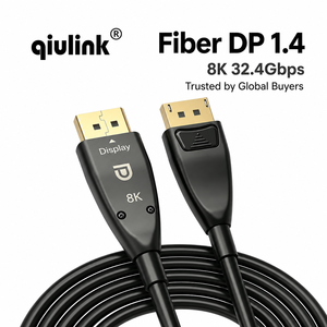 <span class=keywords><strong>Cable</strong></span> <span class=keywords><strong>DisplayPort</strong></span> 1.4 Óptico Activo de Larga Distancia, 8K 60Hz 4K <span class=keywords><strong>144Hz</strong></span>, <span class=keywords><strong>Cable</strong></span> AOC DP Delgado y Flexible para Proyector y Señalización Digital - Product Image 1