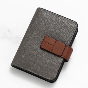 Fashion Slim for Women Pu Leather Trifold Coin Purse Short <b>Wallet</b> With Id <b>Card</b> <b>Holder</b> Wholesale - Product Image 4