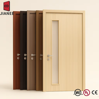 Puerta de Seguridad de Acero de Estilo Moderno, Resistente al Fuego, Clasificación de Seguridad A/B/C, Certificación CE, para Apartamentos, Centros Comerciales, Hospitales, Sótanos