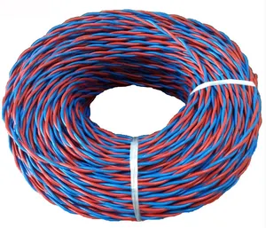 Manufacture RVS 2.0mm PVC wire twisted power cable