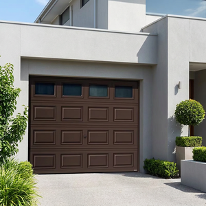 <span class=keywords><strong>Porte</strong></span> <span class=keywords><strong>de</strong></span> <span class=keywords><strong>garage</strong></span> sectionnelle automatique à enroulement, isolée, au design moderne personnalisé ZS, pour maison, villa, camping-car - Product Image 2