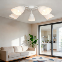 Lustre de plafond E27 pour la décoration de la maison dans le salon, la chambre à coucher, lampe suspendue