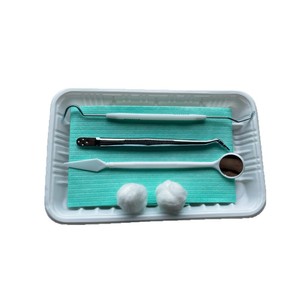 Kit d'instruments dentaires jetables Shengxikang – Sac d'examen dentaire avec miroir buccal, forceps et sonde - Product Image 2
