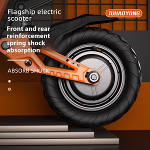 Trottinette pliable haute puissance 1200 W à double moteur, double amortisseur, lithium, pour adulte, catégorie J-22-1, deux roues - Product Image 3