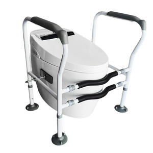 Home Use Portable Disabled Elderly Commode <b>Chair</b> Mobile with Detachable <b>Arms</b> - Product Image 1