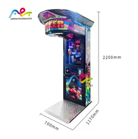 Machine électronique de jeu de boxe d'arcade à jetons Machine de jeu de boxe