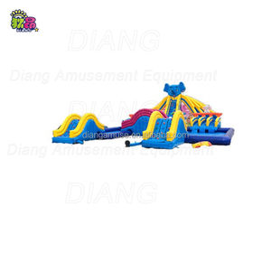 Parc aquatique gonflable commercial intérieur de haute qualité pour <span class=keywords><strong>Aqua</strong></span> Big Slide <span class=keywords><strong>Jungle</strong></span> Blast personnalisable pour un usage domestique - Product Image 4