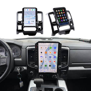 Autoradio multimédia avec écran tactile vertical de 14,5 pouces, nouvelle version améliorée, pour Dodge RAM TRUCKS 2008-2012 - Product Image 1