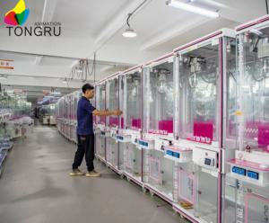 Nhà máy sản xuất máy gắp thú hồng, thiết kế tùy chỉnh, máy trò chơi điện tử trong suốt hoàn toàn, máy gắp thú bằng kim loại, trò chơi may mắn bằng xu, giải trí thương mại, vui chơi giải trí - Product Image 1