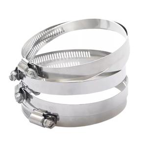 予算にやさしいアメリカ型クイックフィッティング強い304 316ステンレス鋼スロートフープ幅再利用可能 - Product Image 5