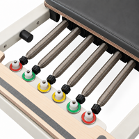Studio de yoga, salle de sport, club de fitness, équipement de qualité commerciale, Pilates Reformer en aluminium robuste, fabrication CE OEM