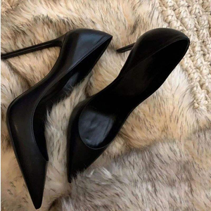 Pointed Toe Heeled Sandals Party Dress Women's Shoes Elegant Thin High Heels Office <b>Pumps</b> <b>Black</b> fashion Sexy Heeled Sandals - Product Image 2