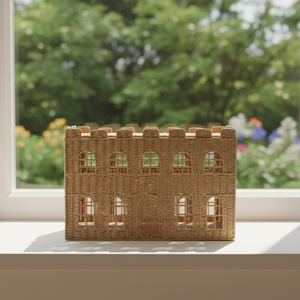 Cestas de Almacenamiento Tejidas a Mano con Cuerda de Papel para Cuarto de Bebé y Armario, Biodegradables, Aptas para Alimentos, Diseño Moderno - Product Image 3