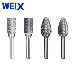 Tungsten Carbide <strong>Burrs</strong> Set 6mm Shank Double Cut Solid Power Tools Rotary Files <strong>Bits</strong> for Die Grinder Metal Wood Cutter Milling - Product Image 6