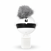 Jouet Électronique Intelligent pour Chat : Balle Électrique Automatique Rebondissante, Yoyo de Pêche, Jouet de Teaser et Balle Électrique Relevable pour Chats