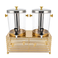 Gouden Sleutel 8L RVS Drankdispenser Commerciële Drankdispenser voor Buffet Restaurant Hotel Sap Melk Koffie
