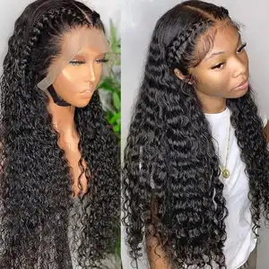 Peruvian 13x6 Transparent Glueless Wigs Human Hair Lace Front Vendor Raw Brazilian Hd Lace Frontal Wigs For Black Women