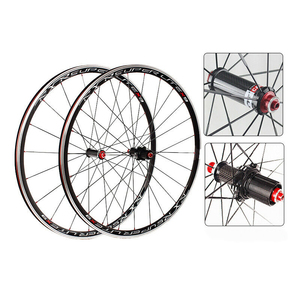 RXR X9 700C公路自行车轮对碳轮毂自行车轮对敲定器V制动轮对轮辋前后QR 100/130毫米 - Product Image 5
