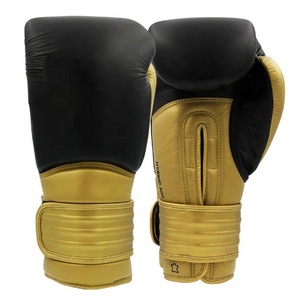 Guantes de Boxeo PIHA SPORTS PS-GLV-6, Cuero Vacuno Genuino y Resistente para Entrenamiento de Muay Thai, Sparring, Kickboxing y Combate - Product Image 1