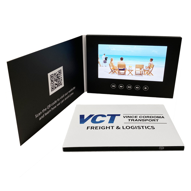 Professional Customized 2.4 4.3 5 7 10.1 Inch LCD Screen Photo Video Business Card Presentation Video Advertising Brochure