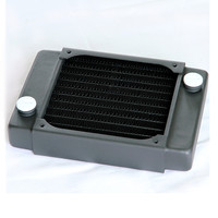 Radicooler cuivre laiton 120 radiateur pc cpu système de refroidissement liquide à eau personnalisé