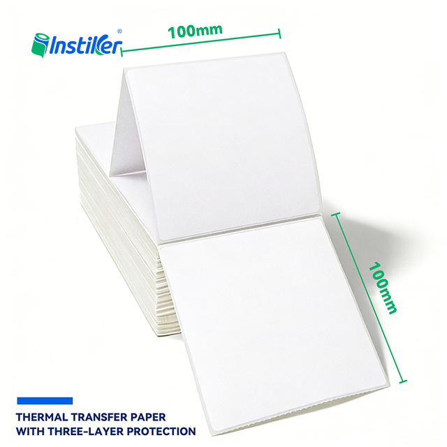 Durable Customized ECO Thermal Paper Sticker Die-cutting Label Rolls for Delivery Label
