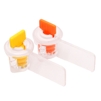 Mécanisme de verrouillage à visser en plastique pour tube en aluminium, verrouillage de tube à visser, verrouillage de tube à visser, PN-MS6004