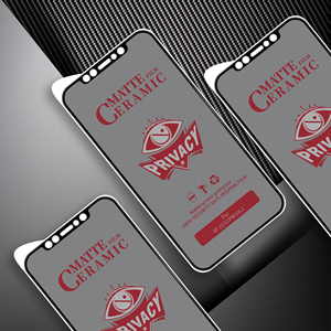 Pellicola Protettiva <span class=keywords><strong>Privacy</strong></span> per Telefono Cellulare 2021 Anti-Spia in Ceramica Morbida Opaca per <span class=keywords><strong>iPhone</strong></span> 12 Pro Max - Product Image 3