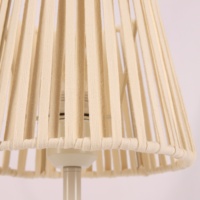 Lampe de table en corde tressée décorative moderne, lampe de bureau nordique pour la maison, lampe de table multicolores pour chambre à coucher, salon