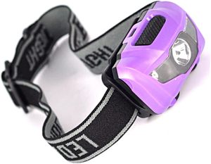 Lampe frontale LED 3W ultra-légère et étanche pour la randonnée, le cyclisme, la pêche nocturne et le camping – Vente en gros - Product Image 4