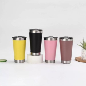 Gobelet isotherme en acier inoxydable 304, gobelet à café pour voiture, gobelet à eau sous vide double paroi au design élégant - Product Image 6