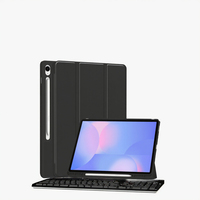 Pour Samsung pour Galaxy Tab S10 FE Plus 13.1 pouces Smart Case avec fente pour stylet Protection complète Housse en plastique TPU