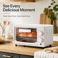 Four électrique compact de 12L-15L, four à pâtisserie multifonction de petite taille, appareil de cuisine populaire pour la maison