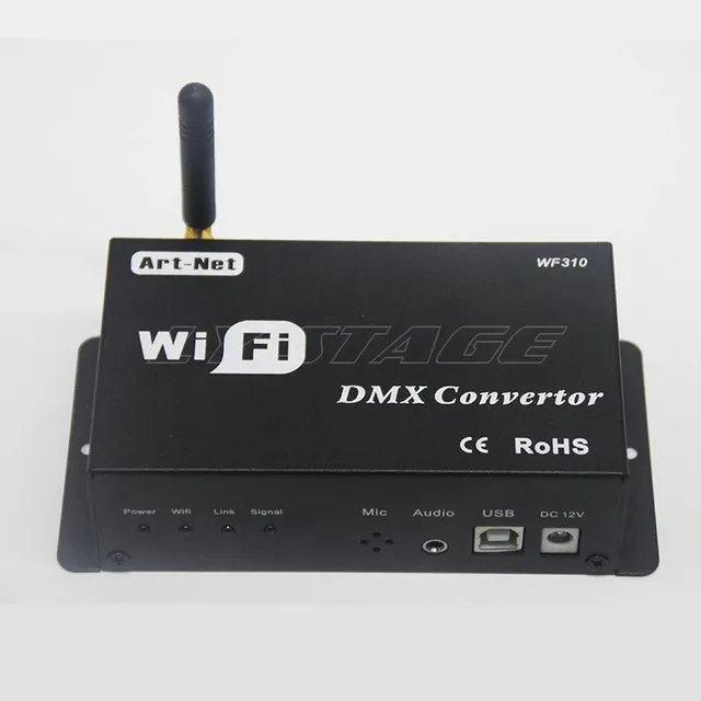WiFi 310 LED USB Art-Net DMX 512 Controller Convertor for Android and IOS - Multi Point WiFi DMX Controller