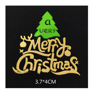 กาวหยดน้ำสำหรับตกแต่งบ้านคำอวยพร<span class=keywords><strong>ภาษา</strong></span>อังกฤษสำหรับ2026วันคริสต์มาสสุขสันต์ปีใหม่ - Product Image 5