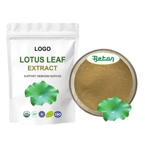 High Quality Bulk Selling Pure Natural Organic Weight Loss Nuciferin Lotus Leaf Extract Powder 1% 2% 3% 4%10% 98% Nuciferine