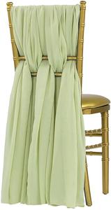 يتوهم الطفل الوردي كرسي الزنانير الشيفون الزفاف الديكور لحفل الزفاف الوردي - Product Image 6