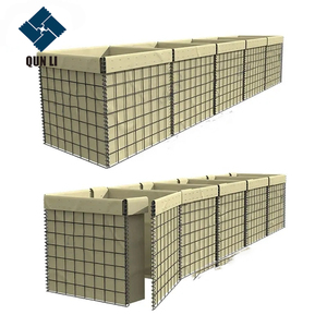 Güvenlik defansif galvanizli çelik tel Mesh bariyer Blast duvar <span class=keywords><strong>Bastion</strong></span> çit kare istinat duvar gabionlar çit kesme - Product Image 4