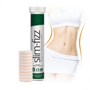 Tabletas Efervescentes para la Pérdida de Peso, Sabor Naranja, para Quemar Grasa, Estimular el Metabolismo, Controlar el Apetito, Mejorar la Energía, Termogénicas - Product Image 1