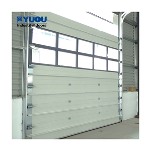 Porta da Garage sezionale industriale personalizzata con alette isolate sonore - Product Image 4